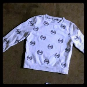 Long sleeve pink top